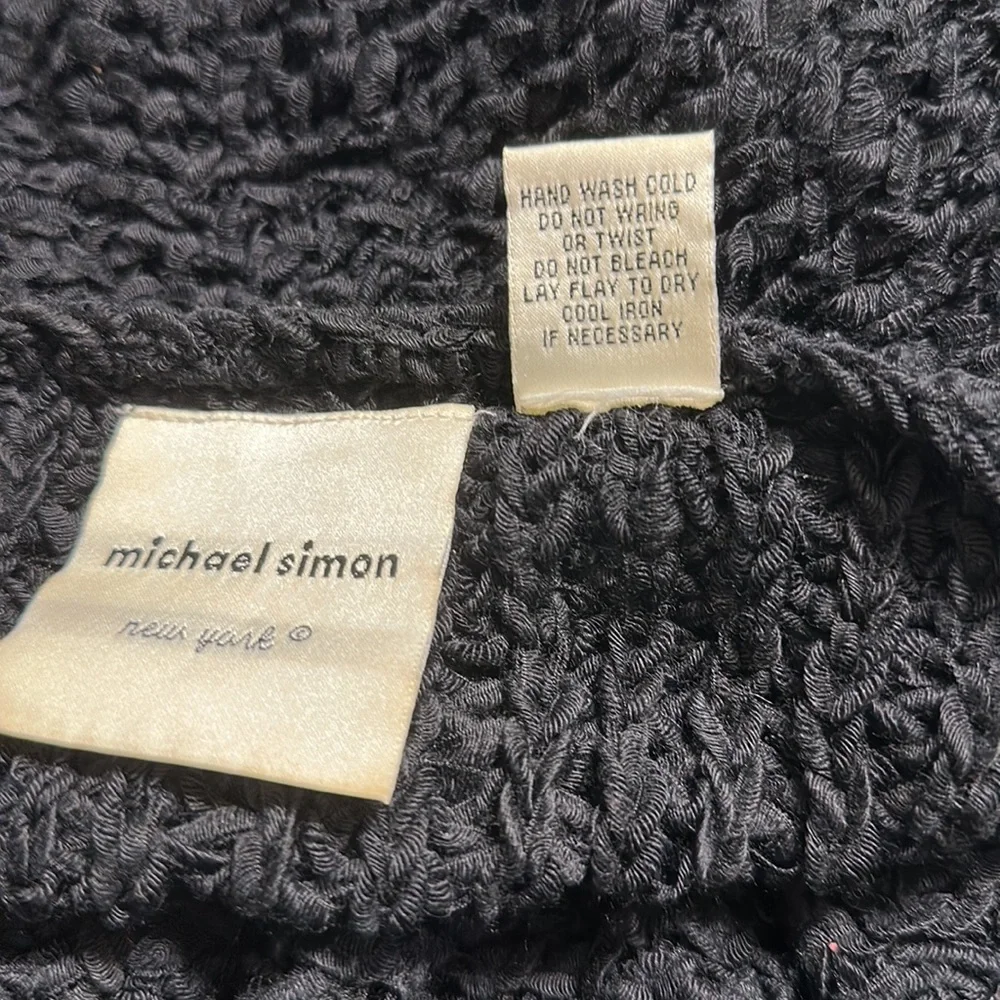 Michael Simon vintage sweater with bead detail - Picture 7 of 8